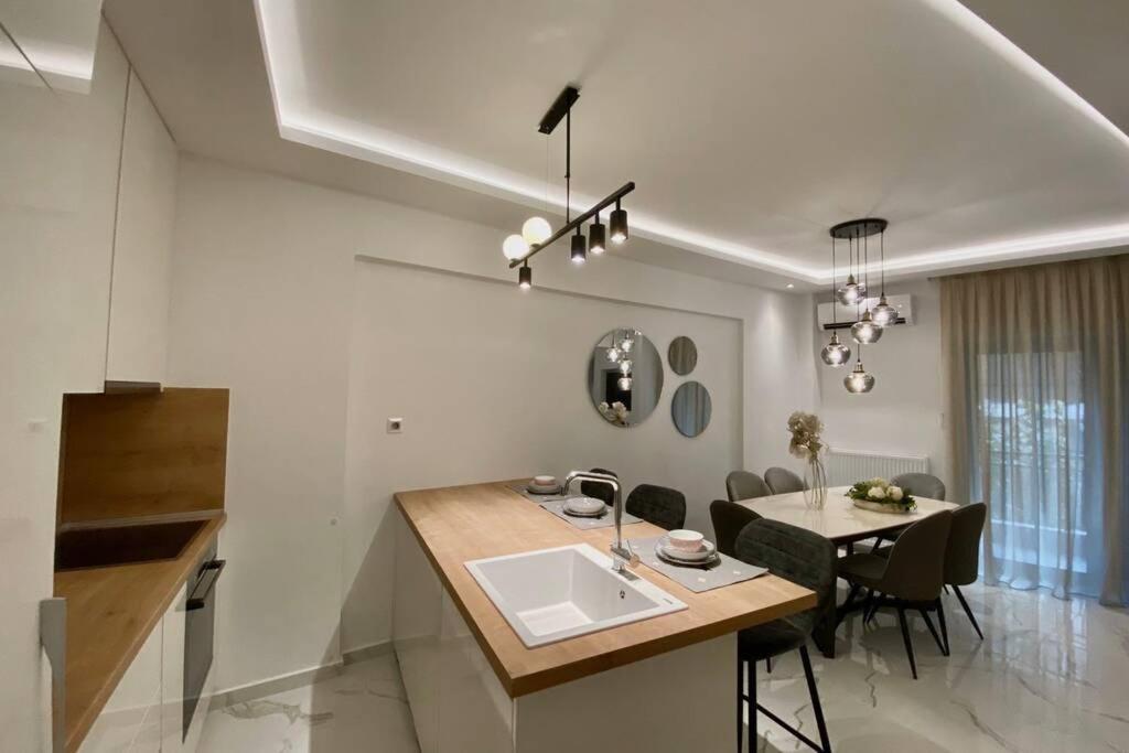 Forumland Modern Cozy In Kalamaria 90sqm 2 Beds Apartment *